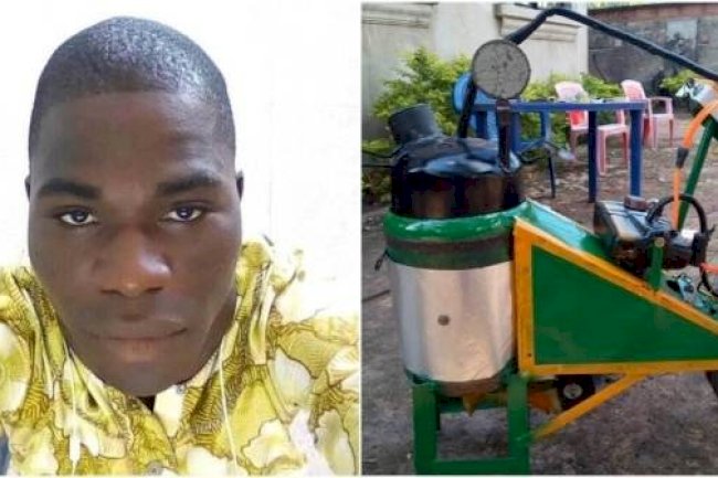 Nigerian Inventor and the Generator that runs on water   