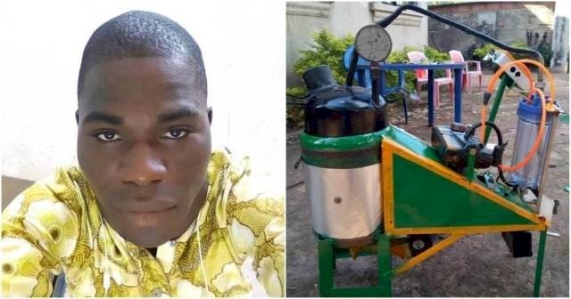 Nigerian Inventor and the Generator that runs on water   